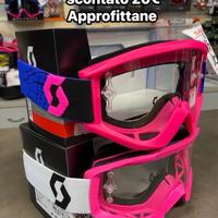 Maschera motocross