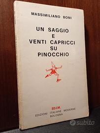 Massimiliano Boni UN SAGGIO E VENTI CAPRICCI....