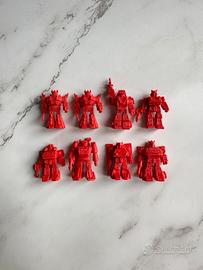 8 Transformers G1 Decoys da collezione