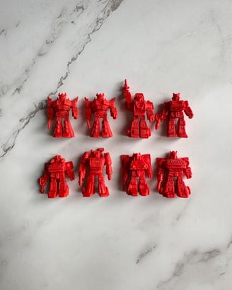 8 Transformers G1 Decoys da collezione