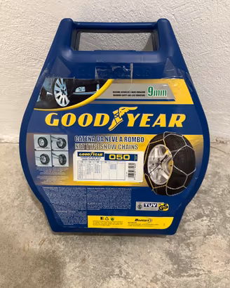 Catene da neve Goodyear 9mm e Kit Sicurezza Strada