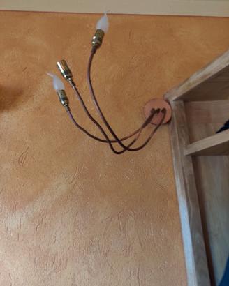 Lampadario in rame