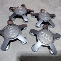 Coppette borchie centrali per cerchi in lega Audi
