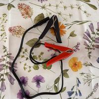 Cavi con morsetti a coccodrillo – rosso/nero