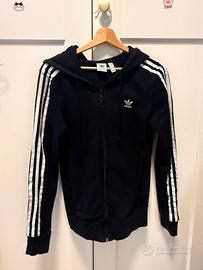 Felpa con cappuccio e zip Adidas Originals Donna