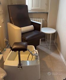 Poltrona podologica piedi - Estetica