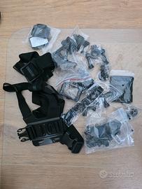 Set Accessori Universali Action Cam Nuovi