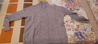 Maglioncino donna grigio 