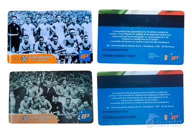 Buoni carburante "SCADUTI" naz. campioni del mondo