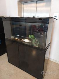 Acquario Grande 120x40 completo di Supporto (Circa