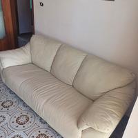Divano 3 posti beige 