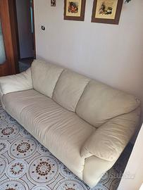 Divano 3 posti beige 