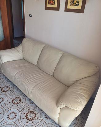 Divano 3 posti beige 