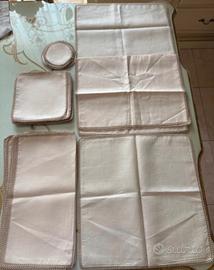 Set 38 tovaglioli in stoffa 100% lino