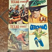 Lotto 4 fumetti western vintage – Texas Stories