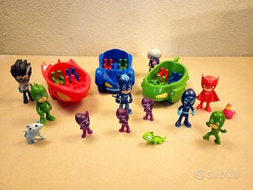 PJ Masks action figures e veicoli 