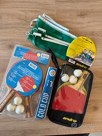 Set Ping pong completo