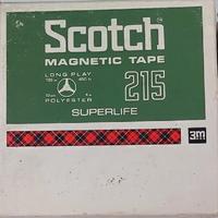 Lotto 45 nastri magnetici Scotch 215 Superlife