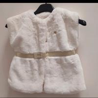 Gilet in pelliccia sintetica per bimba