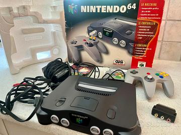 Nintendo 64 GiG boxata completa + Mario 64 + c pak