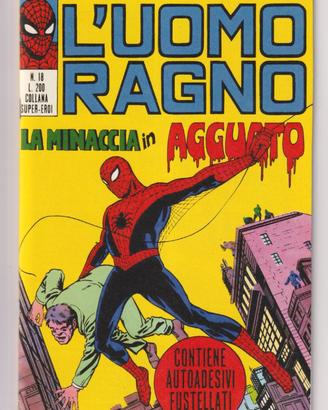 Uomo Ragno # 18 - Fac-Simile Corno - Adesivi