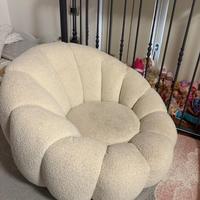 Poltrona girevole Florel Konte Design