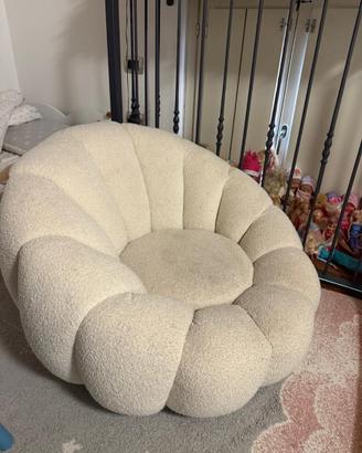 Poltrona girevole Florel Konte Design