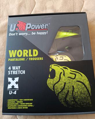 Pantaloni U-power modello World 