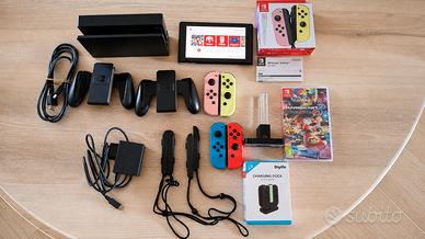 Nintendo Switch completa + Mario Kart e Custodia