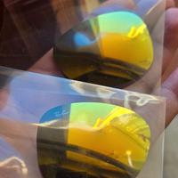 Lenti Ray-Ban specchiate dorate/gialle