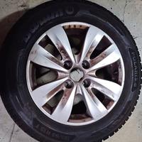 4 Gomme invernali 135/65/R15cerchi in lega Citroen