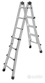 Scala telescopica in alluminio Marchetti Black - p