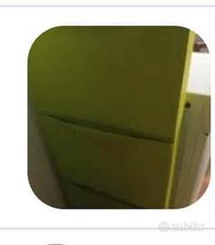 scarpiera Ikea verde tutti e tre i moduli 