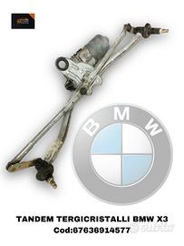 TANDEM TERGICRISTALLO BMW X3 1° Serie Benzina (04