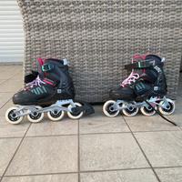 Roller Fitness bambina FIT 5 taglia 35-38 OXELO