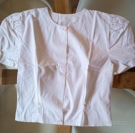 Camicia con maniche a palloncino 