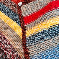 Coperta in lana fatta a mano