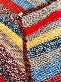 Coperta in lana fatta a mano