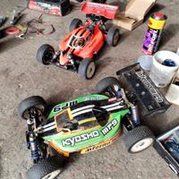 2 kyosho mp9 tkI+Novarossi top+picco p3+radio+serv