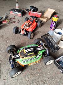 2 kyosho mp9 tkI+Novarossi top+picco p3+radio+serv