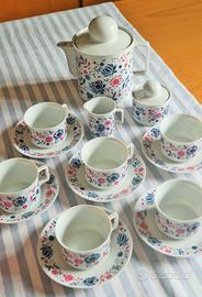 Servizio da té Schirnding Bavaria anni 70 vintage