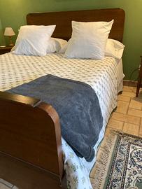 Letto matrimoniale vintage anni 50