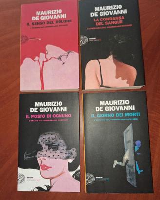 DE GIOVANNI:  I GIALLI DEL COMMISSARIO RICCIARDI
