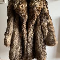 Cappotto pelliccia volpe vintage M/L
