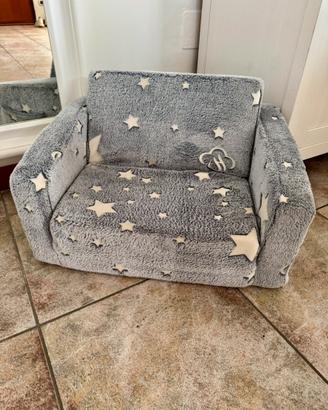 Divano letto pieghevole 2 in 1