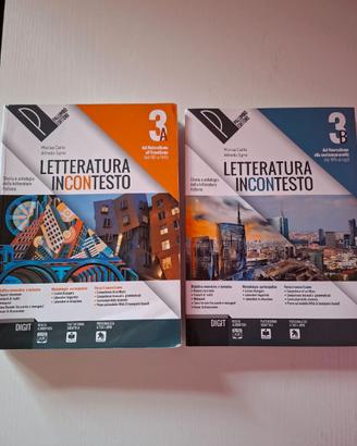 Libro Letteratura in Contesto 3