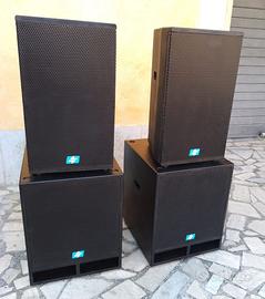Impianto audio PA Monark Passivo Nuovo