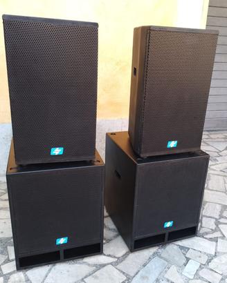Impianto audio PA Monark Passivo Nuovo