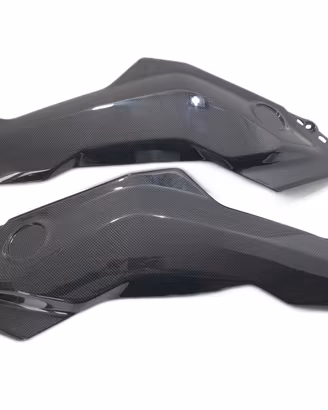 FIANCHETTI CARENE LATERALI SERBATOIO CARBONIO BMW 
