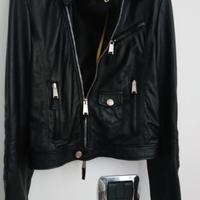 DSQUARED2 giubbino ragazza pelle ovina